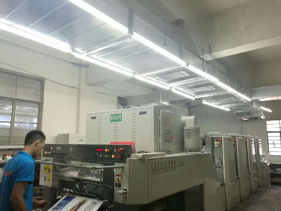 湖州新天地印刷廠響應國家環保號召安裝VOC處理系統